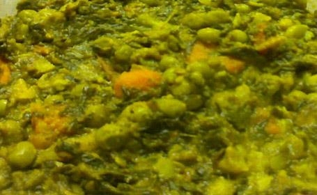Palak Matar Sabji