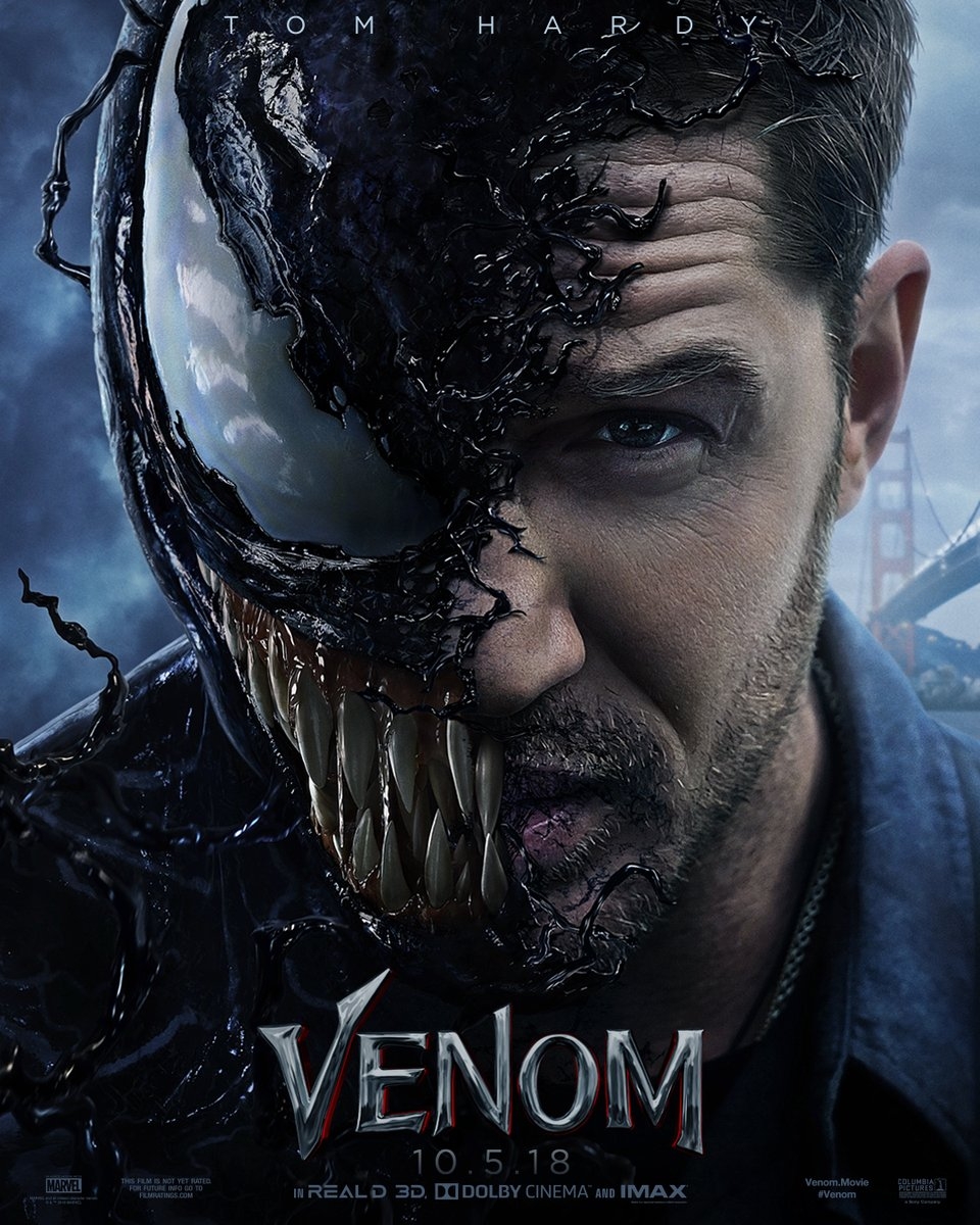 Venom- A superhero film to be released in October this year.