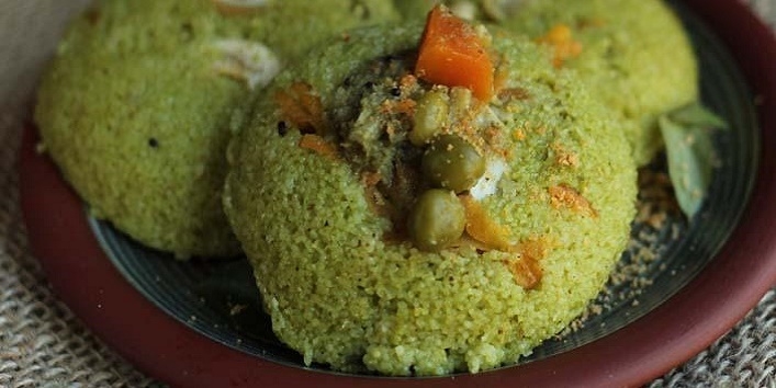 Palak Idli