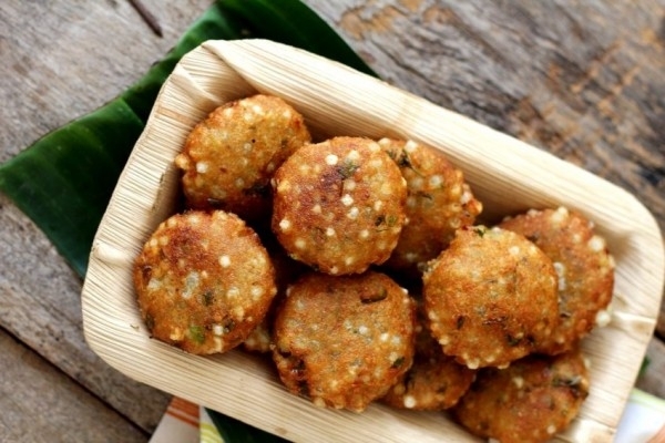 Sabudana Vada - Fried/Baked