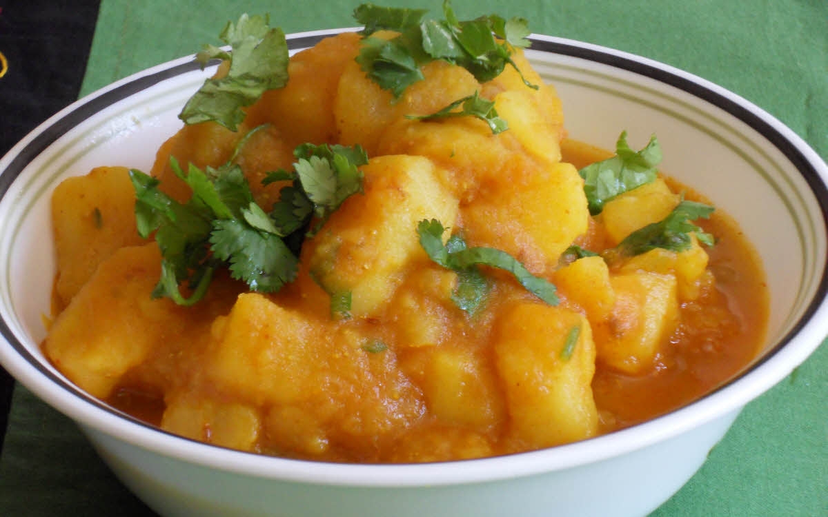 Vrat Aloo Curry - Navratri Special