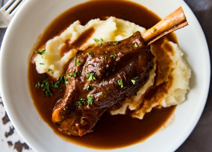 Braised Lamb Shanks