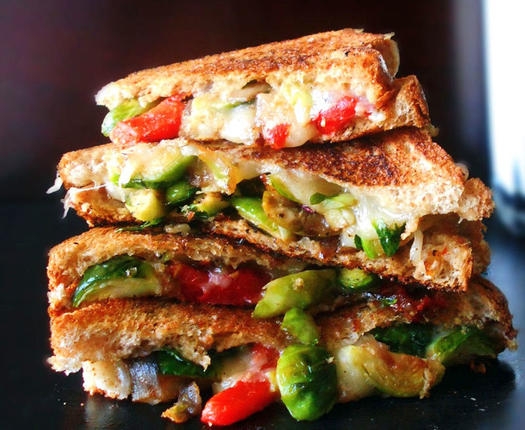 Healthy Sprouts Grilled Sandwich
