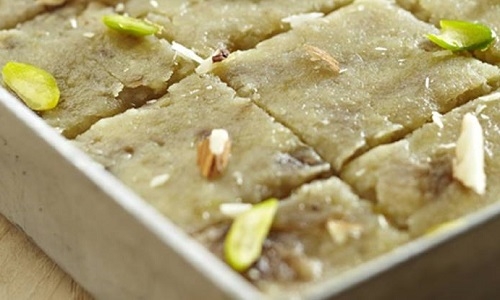 Banana Halwa Burfi