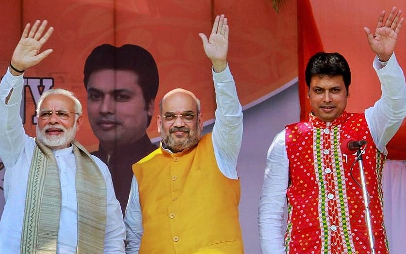 Is Modi angry with Tripura CM Biplab Deb?