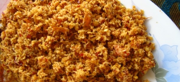 Red Chilli and Dried Prawns Chutney