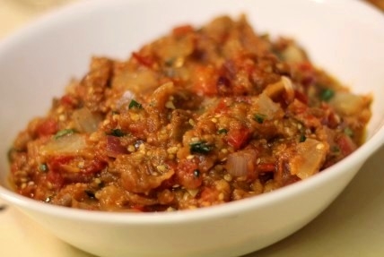Spicy Baingan Bharta