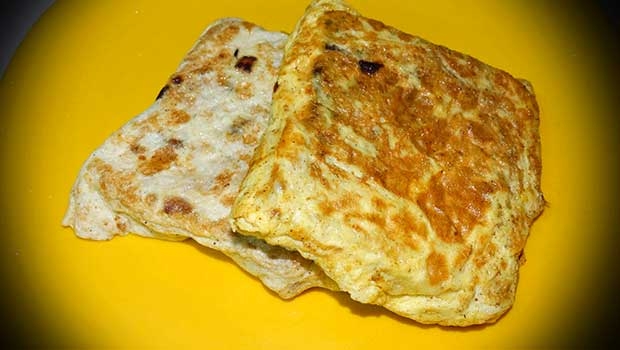 Crispy Bread Omelette