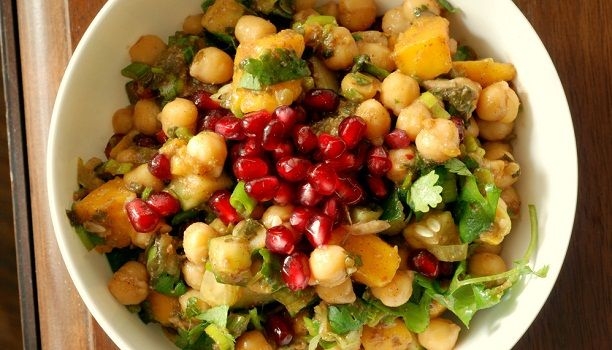 Fruit and Chana Chaat