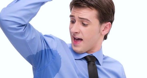 Not because of sweat, the odor from the body comes due to ......