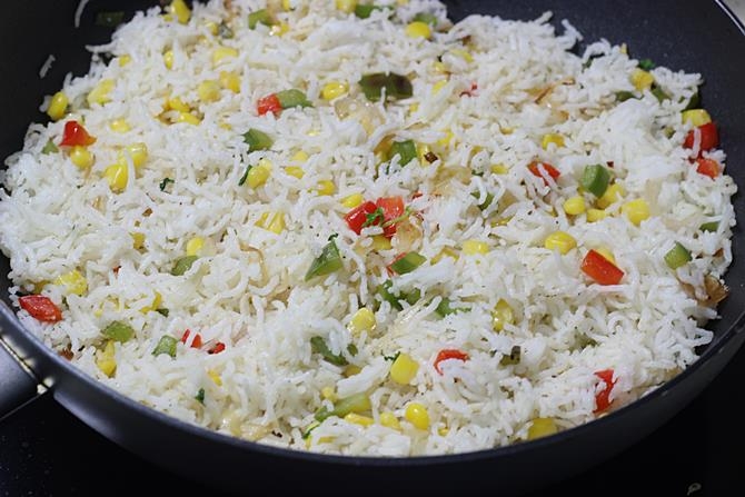 Sweet Corn Fried Rice