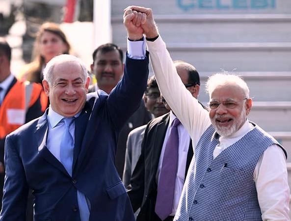 Benjamin Netanyahu had talk with Narendra Modi.