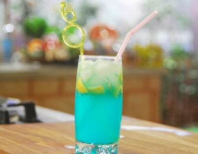 Curacao Blue Mocktail
