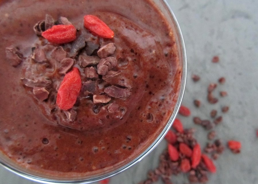 Superfood Goji Cacao Smoothie