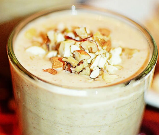 Healthy Dry Fruits Milkshake