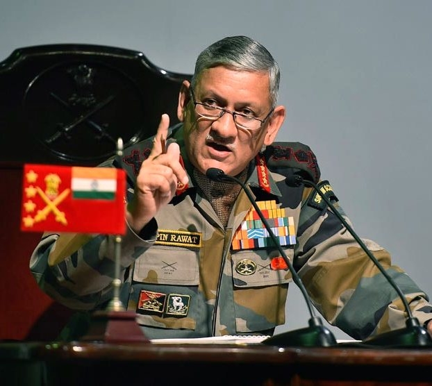 ​Forget about freedom of Kashmir, General Rawat to stone pelters.