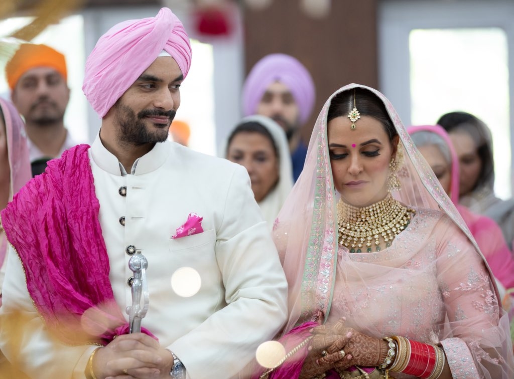 Finally Neha Dhupia marries Angad Bedi