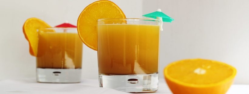 Orange & Pomegranate Mocktail