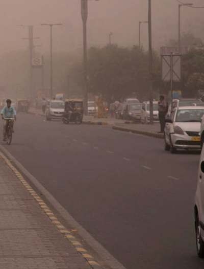 Possibility of storm in many states in India.