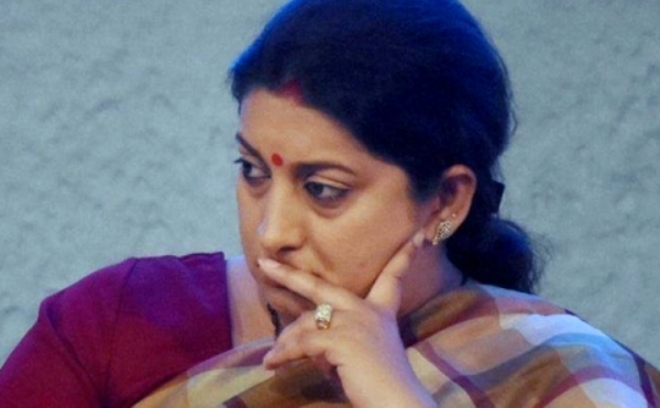 Is the Prime Minister Narendra Modi not happy with the work of Smriti Irani?
