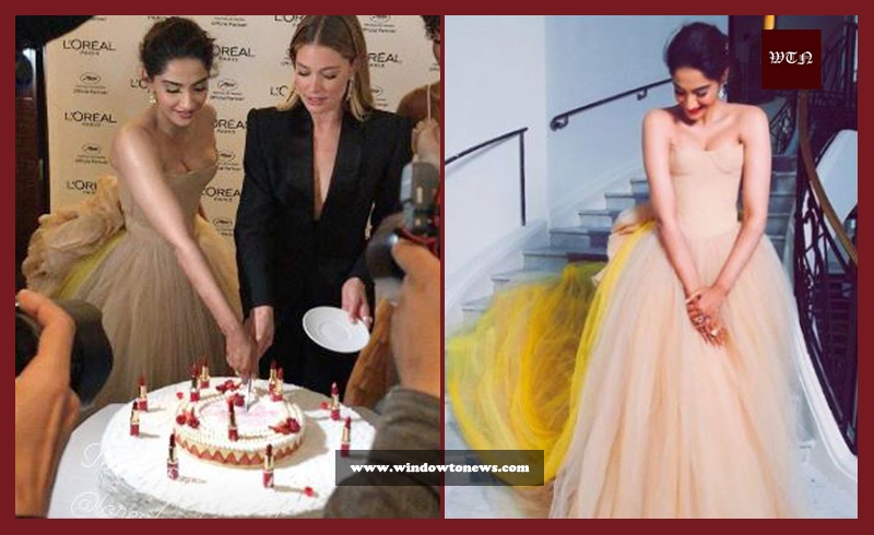 ​Sonam celebrates her wedding celebration without husband at Cannes