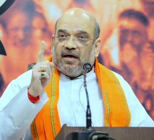 Amit Shah says Congress and JDS alliance is “unholy alliance.”