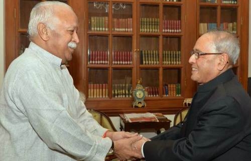 ‘Closeness’ between Pranab Mukherjee and RSS.