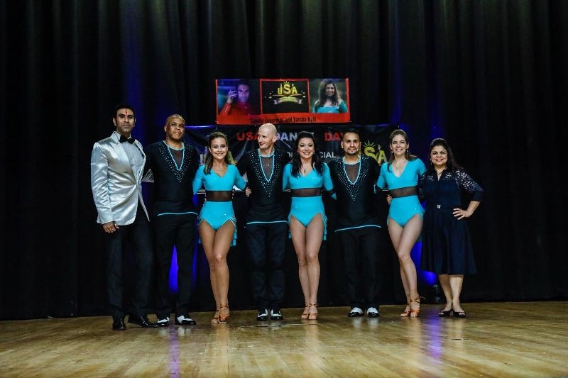 Varsha Naik and Sandip Soparrkar celebrate "USA Dance Day- Dance for a Social Cause" promoting the cause of drugs