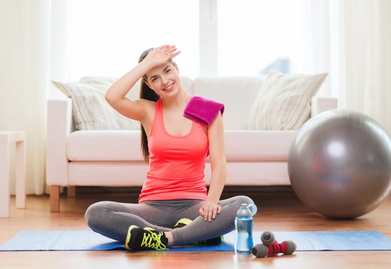 ​Do exercise at home without going gym, reduce weight quickly