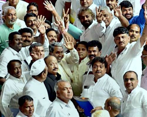 New 'political drama' in Karnataka, some Congress MLA’s looking ‘disappointed’