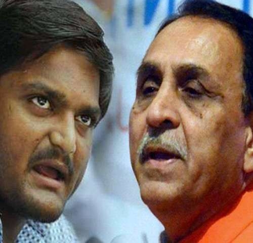 ‘War of words’ between Hardik Patel and Vijay Rupani