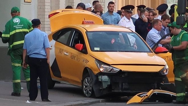  Taxi ploughs into pedestrians in Moscow, eight injured 