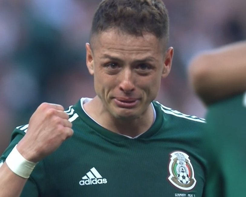 Chicharito's tears of happiness, Mexico's joy when they beat defending champion Germany