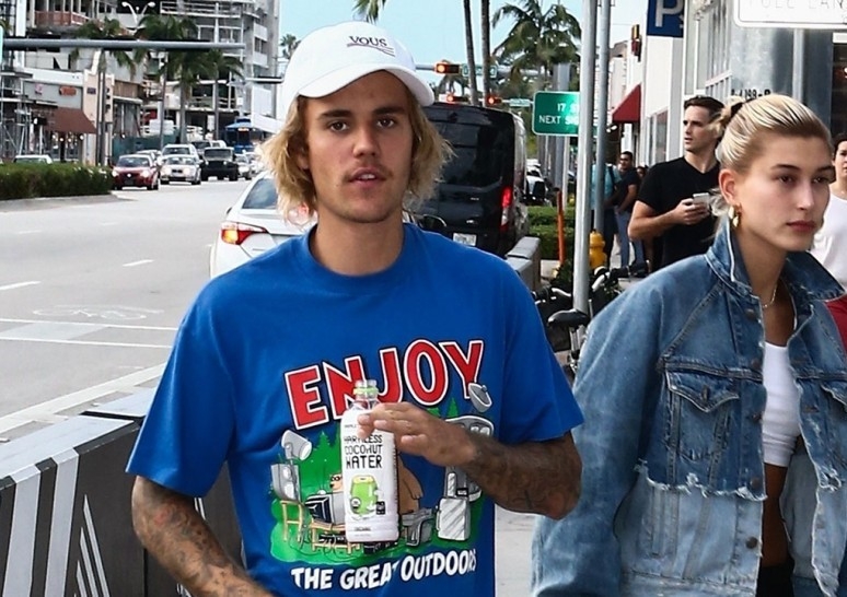 Justin Bieber and Hailey Baldwin together again!!