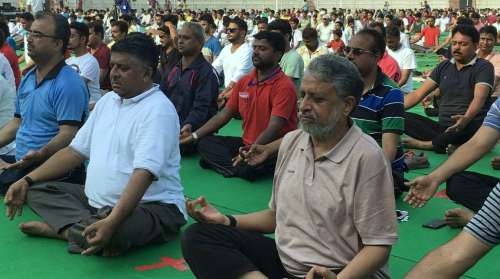 ‘Politics’ over international Yoga day