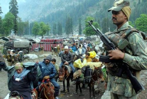 As per intelligence sources, Lashkar-e-Taiba terrorists enter in India to attack on Amarnath pilgrims