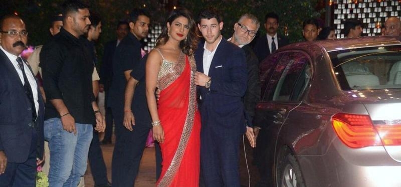 Priyanka and Nick in Akash Ambani's party look like 'Husband-Wife'