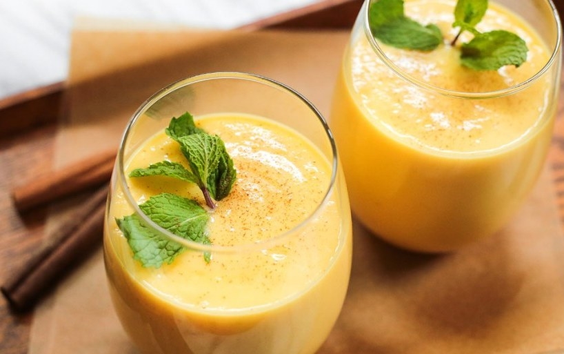 Mango-Mint Lassi