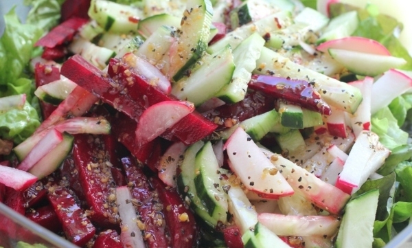 Beetroot and Gherkin Salad 