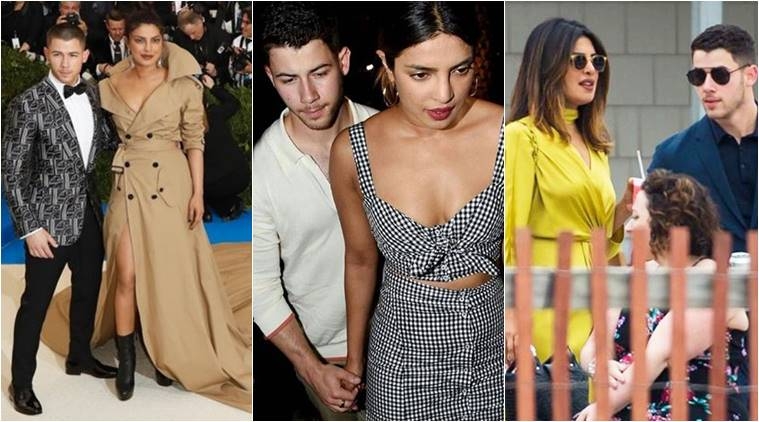 The inseparable couple Priyanka Chopra and Nick Jonas again seen together in USA