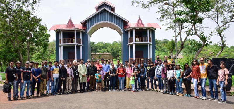 On occasion of inaugurating the photo walk in IGRMS