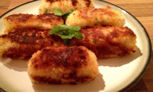 Parsnip and Chestnut Croquettes 