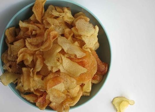 Swede crisps