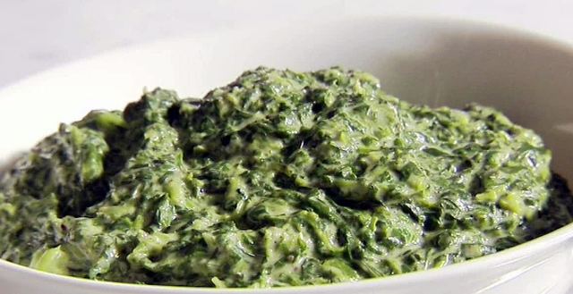 Artichoke Timbales with Spinach Sauce 