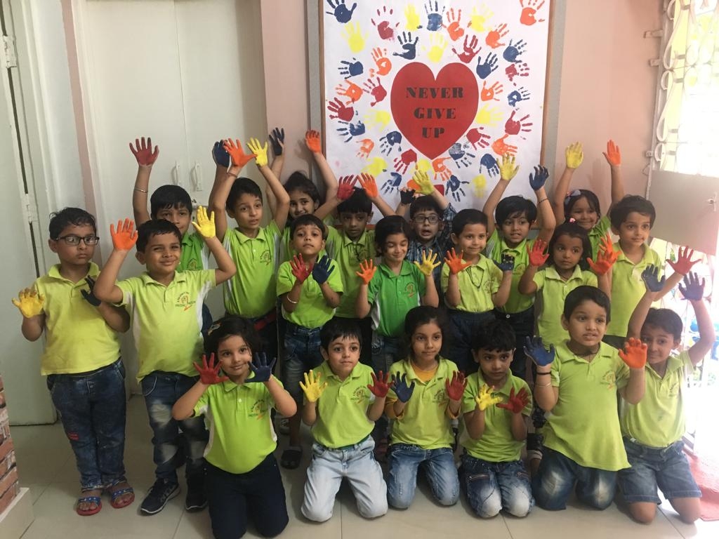 This Malala Day "Never give up" is The message to children at MOM2MOM School  