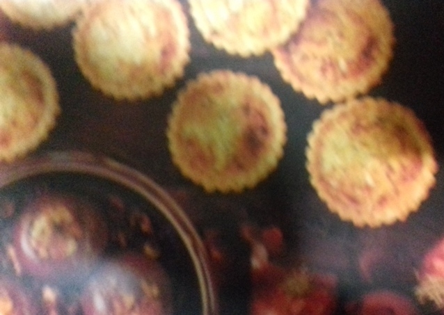 Onion Tarts with Goat s Cheese