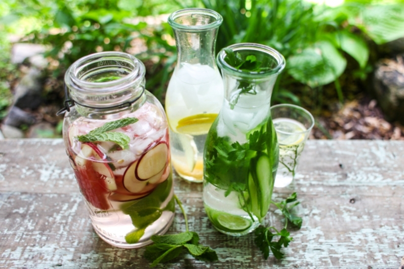 Quench your thirst with Flavoured Water 