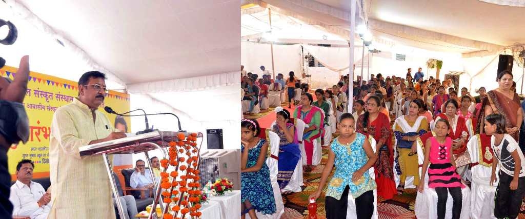 Full efforts to be made for development of Sanskrit language in state