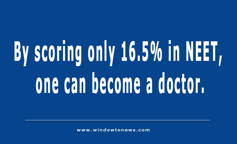 NEET Percentile system- An eye wash or real test of merit?