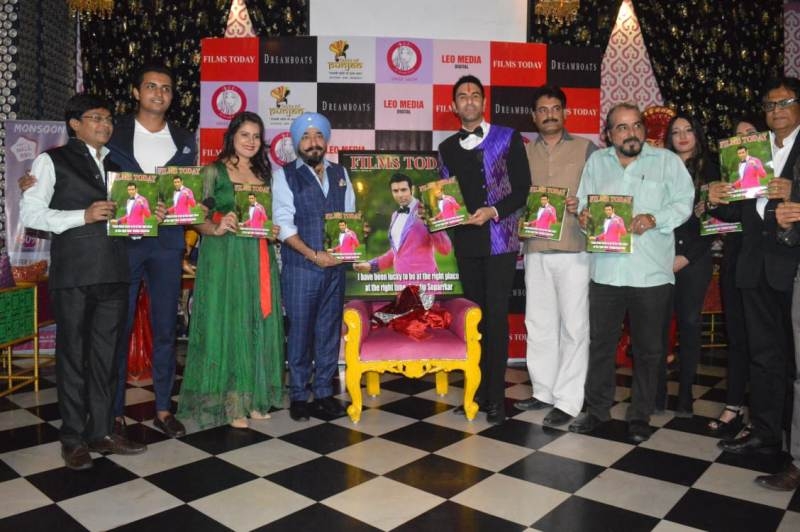 Sandip Soparrkar the first dancer to grace a cover of a Bollywood Magazine - Films Today